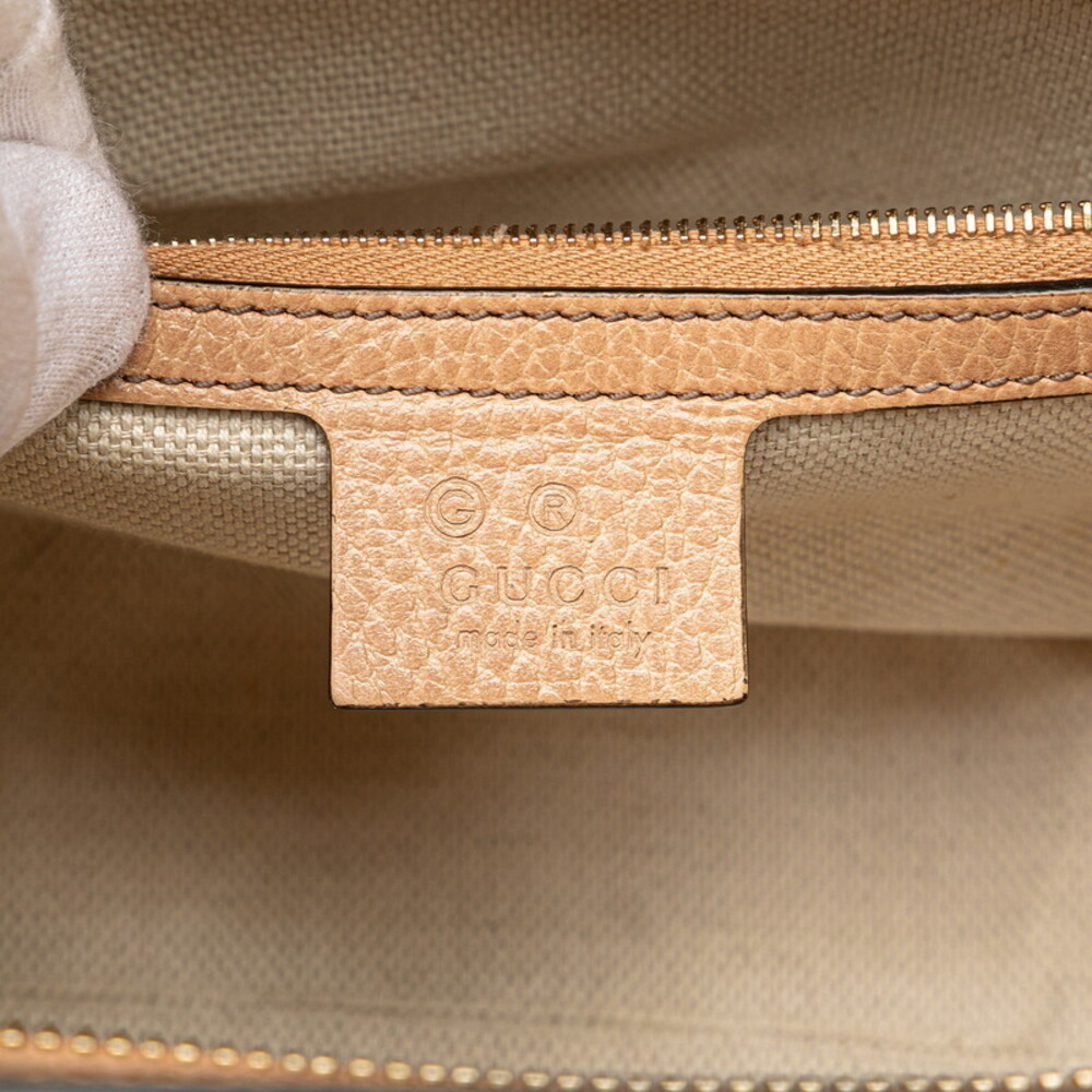 Gucci Interlocking GG Soho Shoulder Bag beige leather - Picture 8 of 8